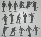 Marx 1960s Battleground WWII German Soldiers Complete Mold set Lot Two