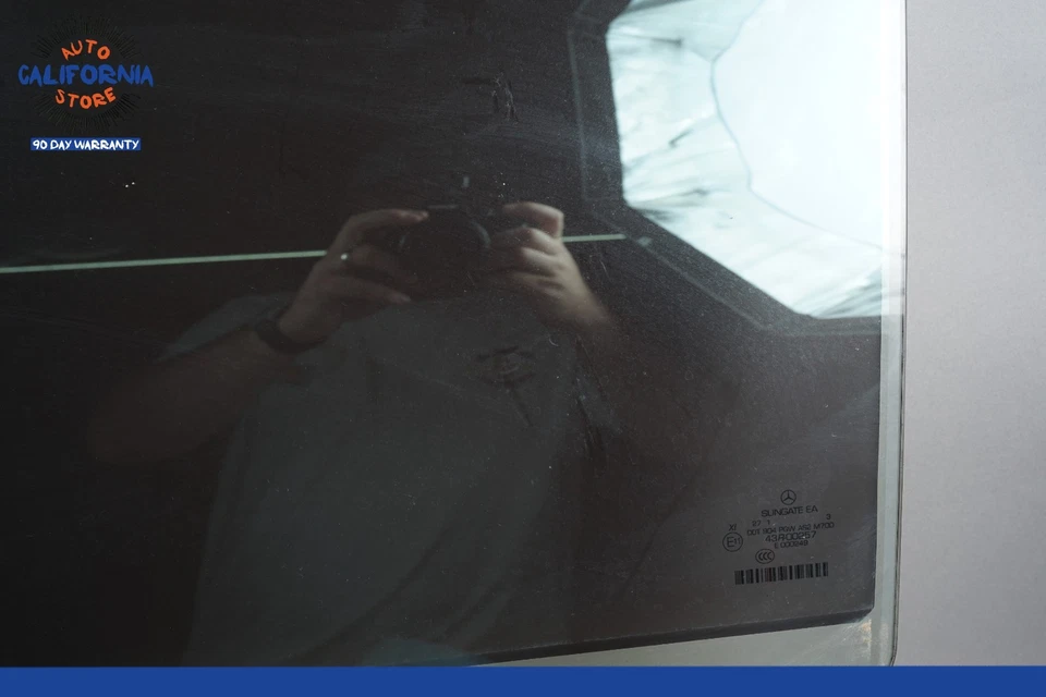 07-13 Mercedes W221 S550 S63 S400 S350 Rear Left Side Door Window Auto Glass OEM - Image 3 of 4