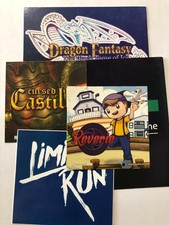 Goodies / Stickers - Limited Run Games / Eastasiasoft - Lot