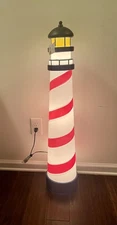 New 2025 Cracker Barrel Exclusive 40" Maritime Nautical Lighthouse Blow Mold