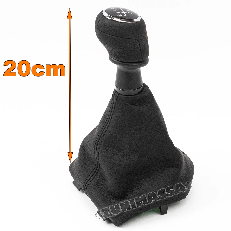 para VW TRANSPORTER T6 MULTIVAN VI PALANCA DE CAMBIO 5 VELOCIDADES PERILLA FUNDA - Imagen 3 de 4