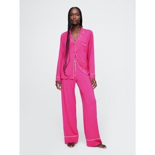 Gap Body Damen Pyjama Oberteil Rosa Größe M Neu mit Etikett
