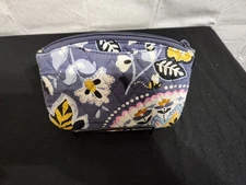 Vera Bradley Charmont Meadow Zip Cosmetic Bag w/ Mirror