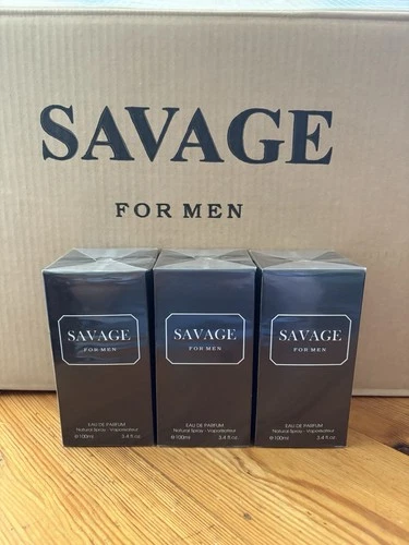 3 X Savage Men's Perfume 100ml Eau De Parfum Gift For Him Men Fragrance New