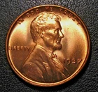 OLD US COINS 1937 LINCOLN RED WHEAT CENT PENNY BU UNC GEM