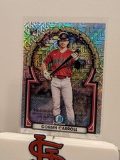 2023 Bowman - Rookie of the Year Favorites Corbin Carroll #ROYF-1 Mojo Refractor