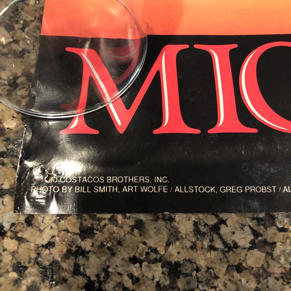 Michael Jordan Space The Final Frontier Poster : Vintage 90's Costacos Bros - Image 2 of 4