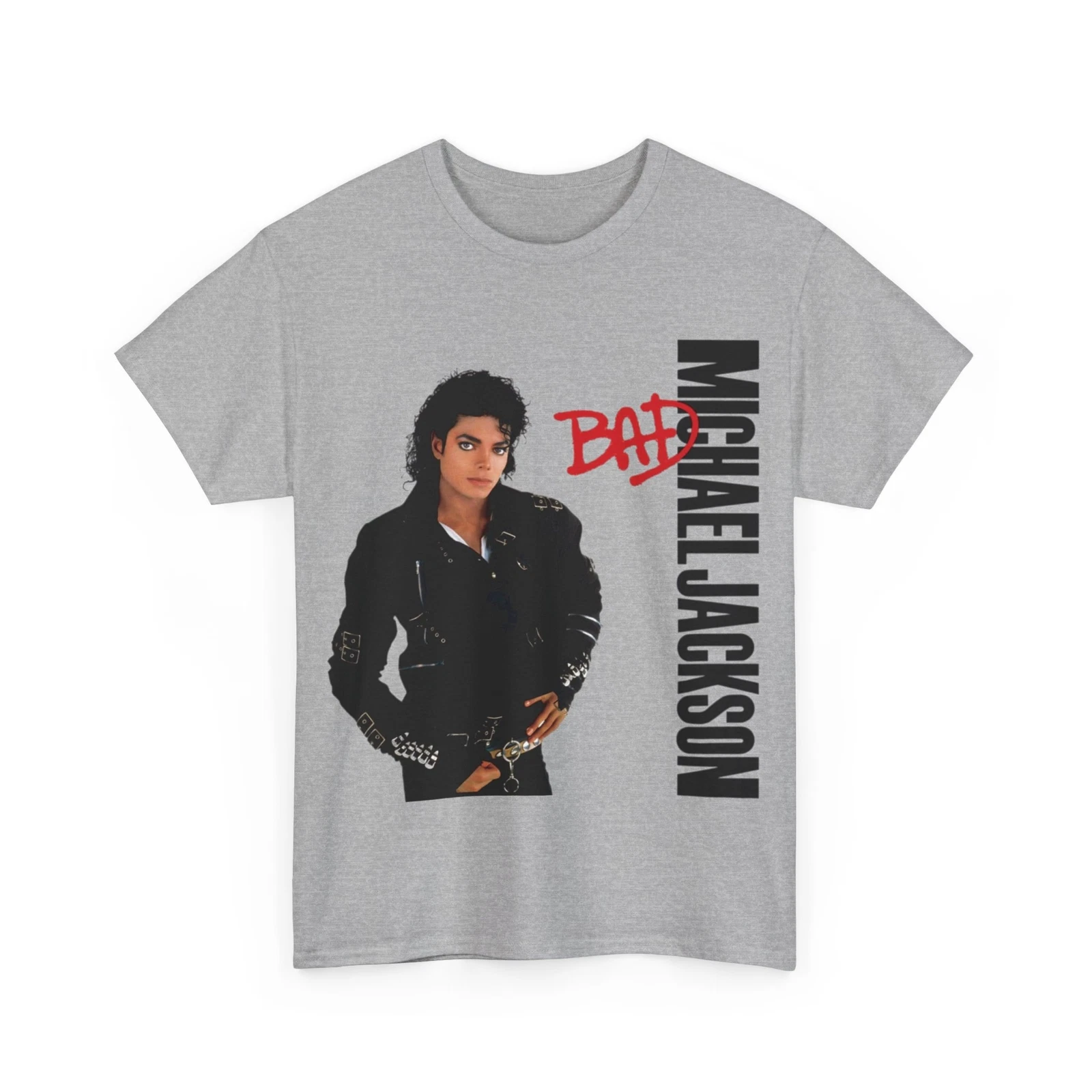 Michael Jackson Bad T Shirt Unisex Heavy Cotton Tee