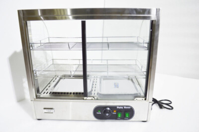 110V Commercial 26'' Three-layer Electric Egg Tart Food Display Warmer Machine