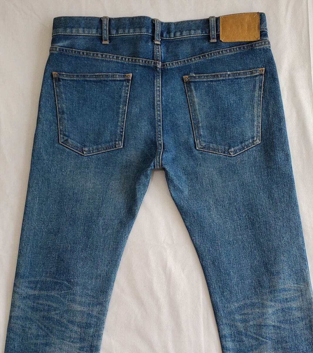 CELINE M-SK-013 N354114T08TU SKINNY DENIM BLUE JEANS MEN SZ CELINE M-SK-013 N354114T08TU SKINNY DENIM BLUE JEANS MEN SZ