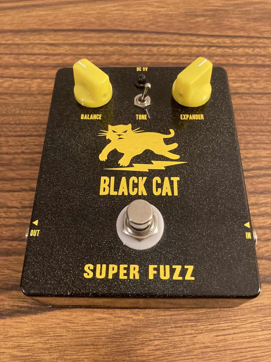 Black Cat Super Fuzz Effects Pedal #255 | eBay