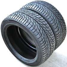 2 Tires 235/45R18 Accelera X-Grip (Studdable) Snow Winter 98V XL