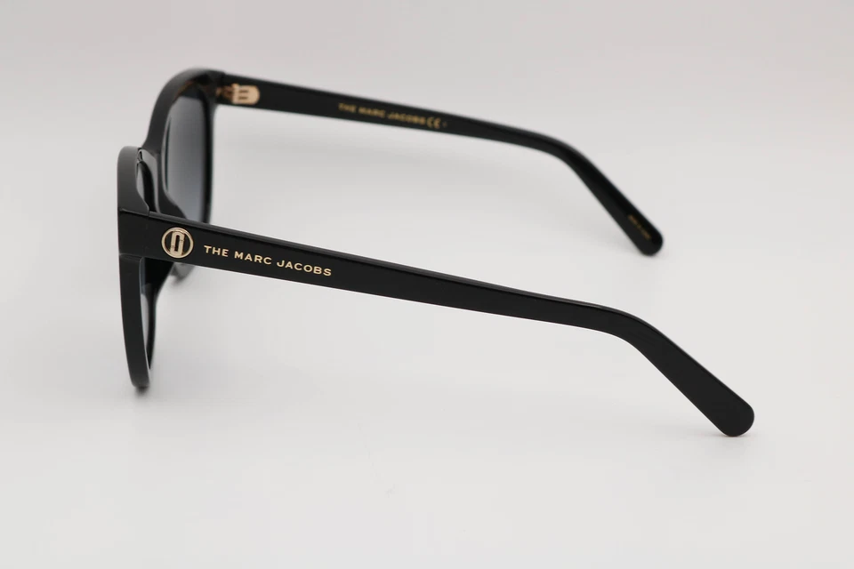 Gafas de sol cuadradas negras Marc Jacobs 527/S 8079O 57-17-145 Foto 3 de 4
