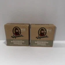 Dr. Squatch Birchwood Breeze Soap Men's Natural Birch Bark & Pumice 5 oz. Bar