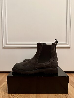 damen stiefelette 42 von Unützer NEU! € 598,- Graugrün