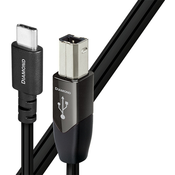 AudioQuest Diamond USB B to C Cable 0.75m