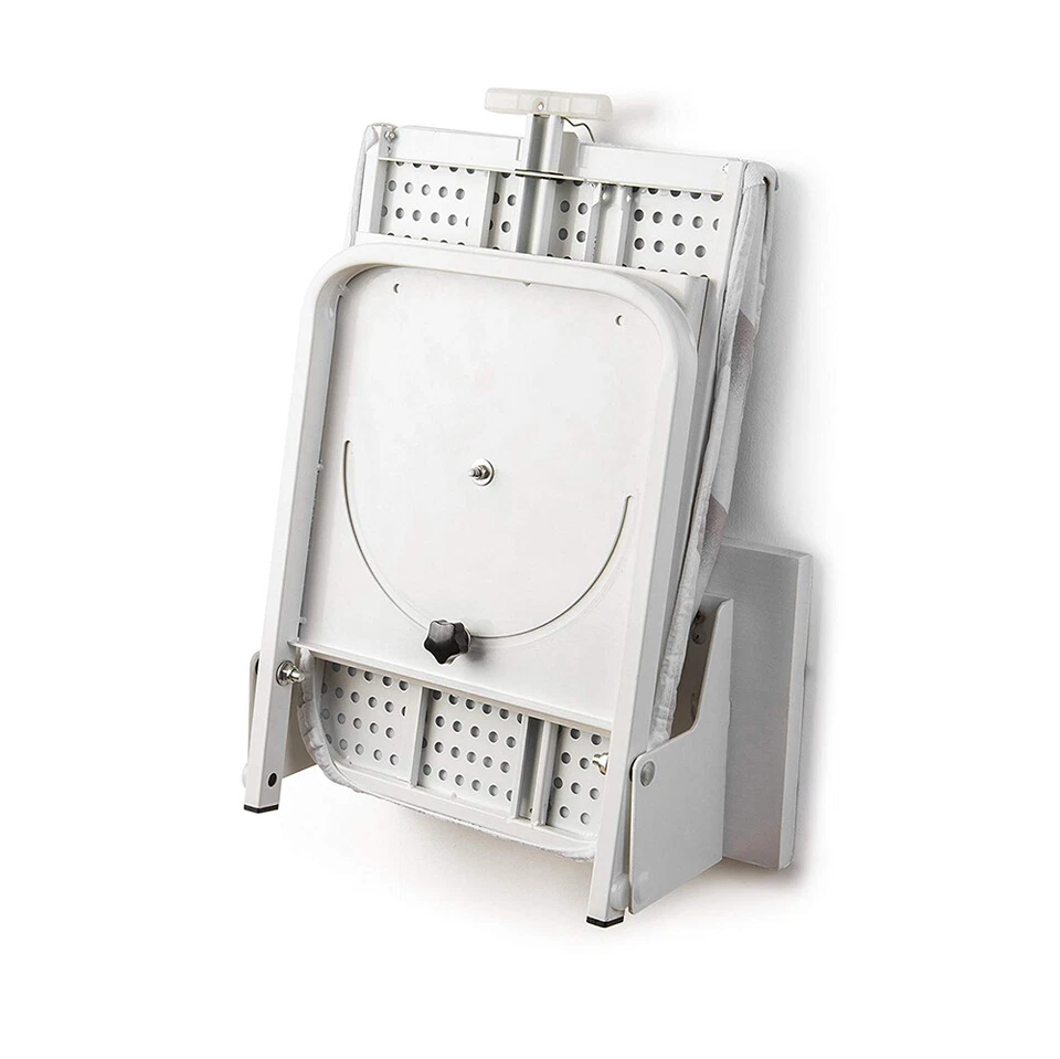 Wall-Mounted 180Swivel Foldable Space Saving Ironing Board Household+Board Cover - Image 2 of 4