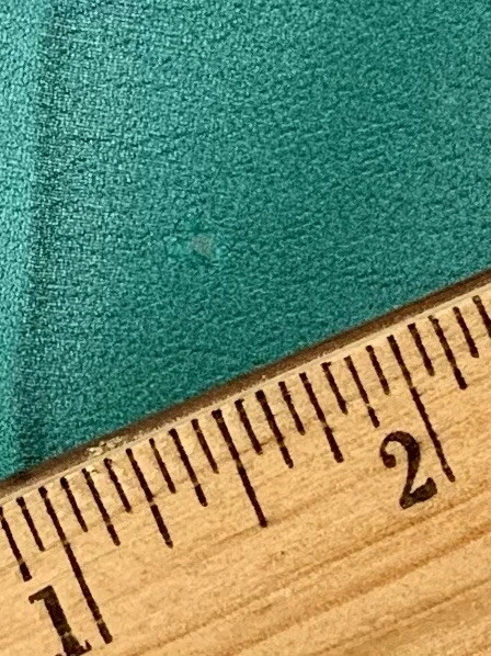 VINTAGE VERA NEUMANN VERASHEER SILK SCARF Chiffon Leaves 15"x44" VTS37 - Image 4 of 4