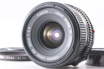 キャノン　Canon AE-1 + New FD 28mm f2.8 Near MINT ] Canon New FD NFD 28mm F2.8 Lens For AE-1 Program