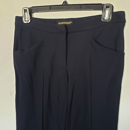 Uffizi Short Hills Navy Blue Dress Pants Women's 36 4 Trousers Work Business - Picture 5 of 5