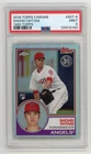 2018 TOPPS CHROME #83T-6 SHOHEI OHTANI RC 1983 PSA 9 REFRACTOR ROOKIE ANGELS