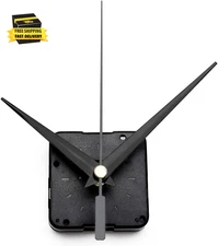 0.72Inch Long Shaft Quartz Clock Movement Wall Clock Repair Kit (Black) ⭐️⭐️⭐️⭐️