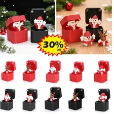 Christmas Middle Finger in a Box, Funny Finger Prank Gift Box HOT
