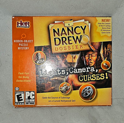 Her Interactive Nancy Drew Dossier: Lights, Camera, Curses! PC (Untested) 2009