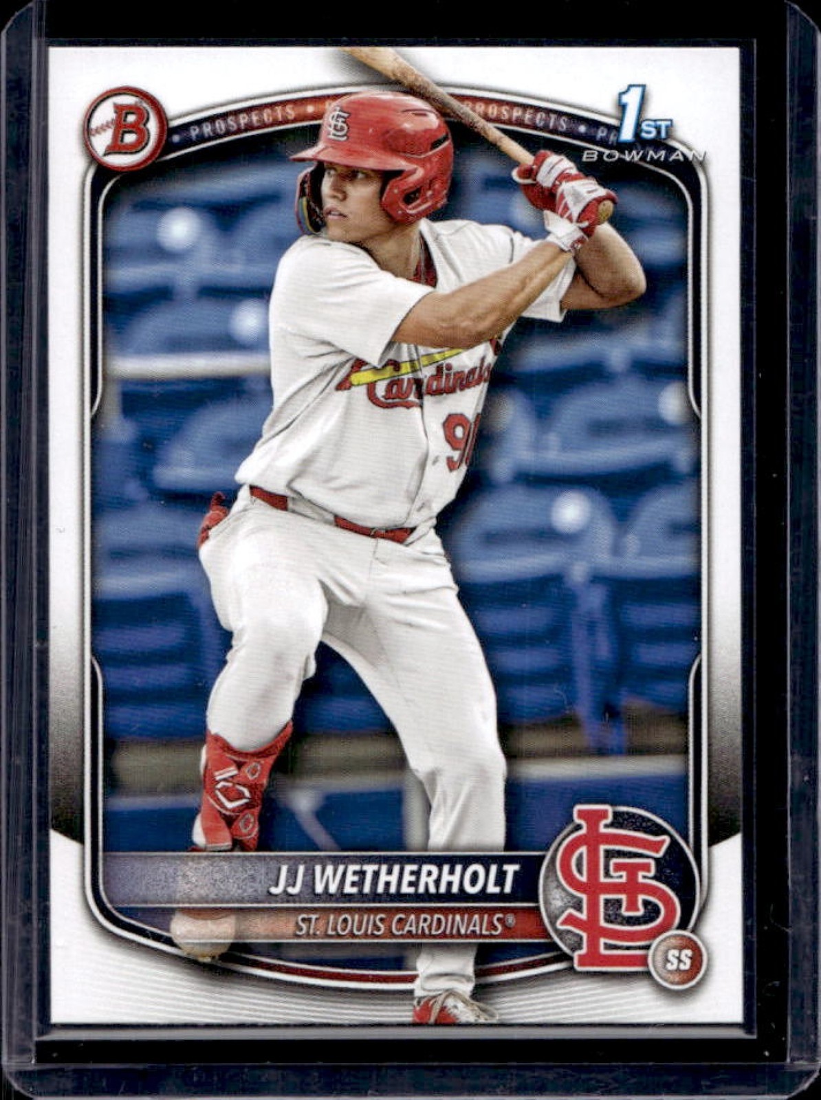 2025 Bowman JJ Wetherholt 1st Prospect #BP-22 Cardinals