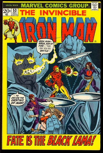 Iron Man #53 High Grade Bronze Age Superhero Vintage Marvel Comic 1972 VF