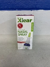 Xlear Natural Saline Nasal Spray with Xylitol 1.5 fl oz 4 Pack 10/2027 New