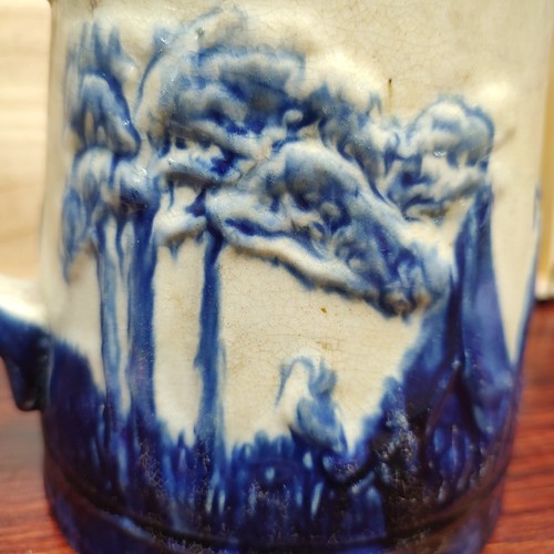 Western Stoneware Monmouth Pottery Old Sleepy Eye Native American 8" Pitcher - Picture 5 of 11