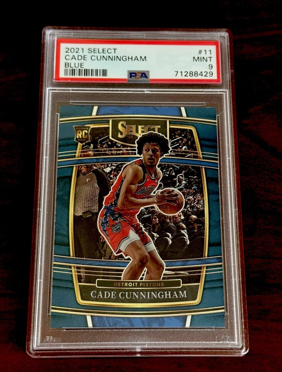 2021-22 Panini Select - Concourse Cade Cunningham #11 Blue