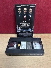 Goodfellas 1990 VHS Crime Thriller Warner Brothers Preowned Very Good Condition