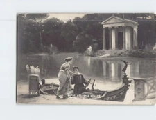 Postcard Love Idyll By Ettore Forti