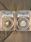 1992 S Two Coin PAIR Quarter 25c and Dime 10c PCGS PR69DCAM SILVER Quarter Dime