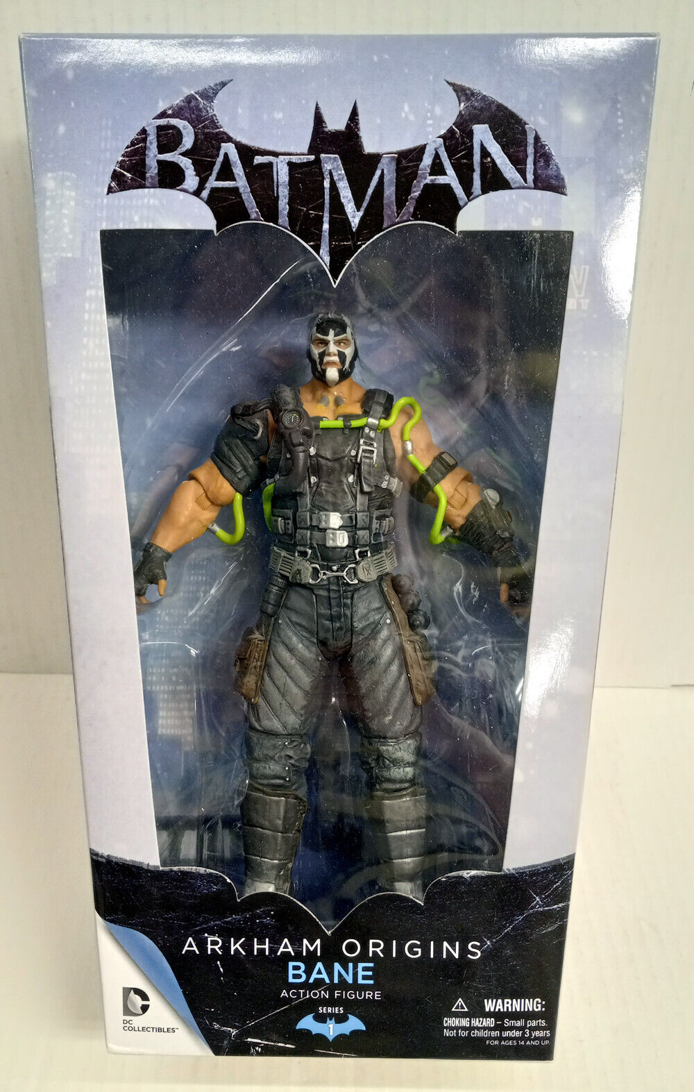 DC COLLECTIBLES BATMAN ARKHAM ORIGINS BANE SERIES 1 ACTION FIGURE | eBay