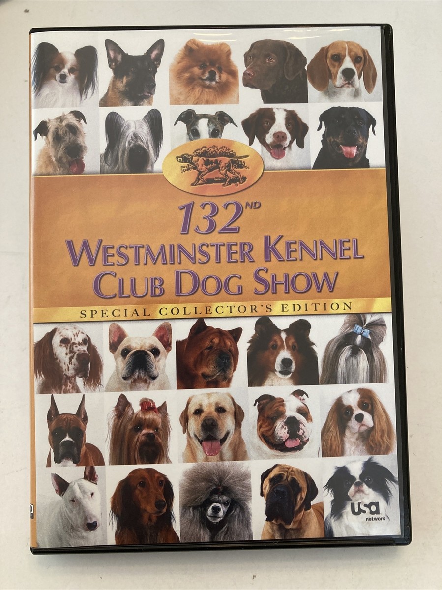 132nd Westminster Kennel Club Dog Show (DVD, 2008, 2-Disc Set) for