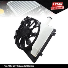25380-F2000 For 2017-2018 Hyundai Elantra 2.0L Radiator AC Condenser Cooling Fan