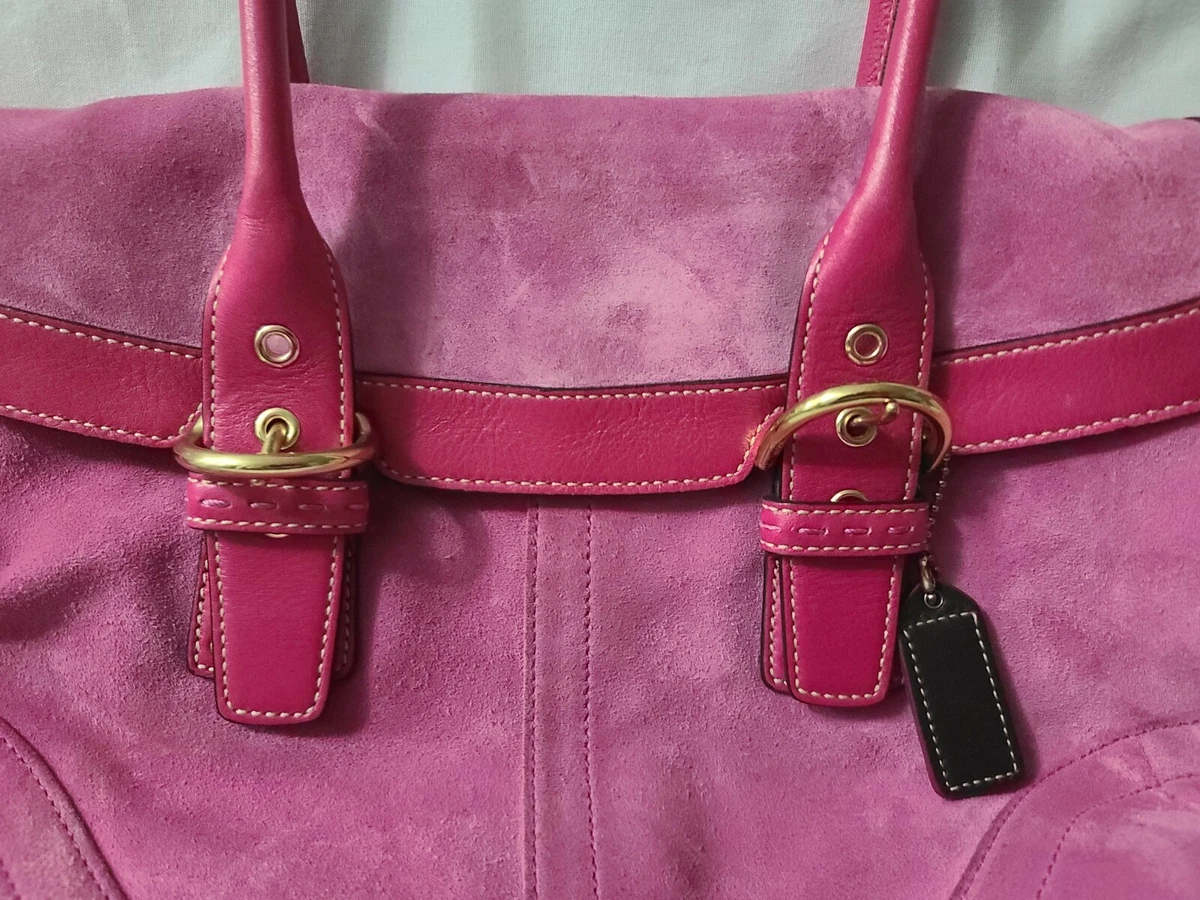 Coach Pink Vintage Handbags