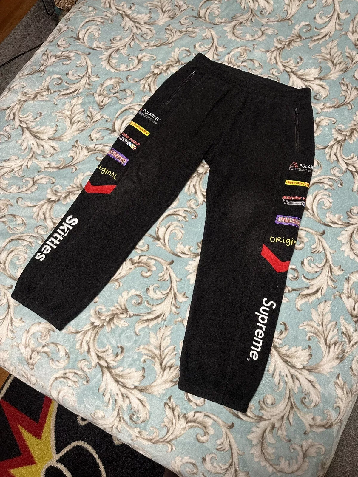 VESTE SKITTLES SUPREME POLARTEC PANTALON (NOIR) (GRAND) FW21 TNF SKITTLES BEANIE