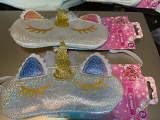 2 All dressed up Mask Sleep Soft Padded Shade Cover Rest Relax Blindfold Travel