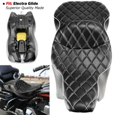 For Harley Electra Glide Ultra Classic FLHT 1997-2007 Low-Profile Passenger Seat