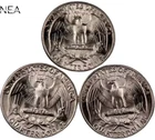 1942+1942-D+1942-S Washington Quarter Lot ~ Gem BU ~ 90% Silver ~~ 3 Coin Set