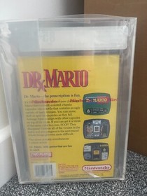 Nintendo Nes DR MARIO Vga 85+ Graded Pal Red Strip New Factory Sealed