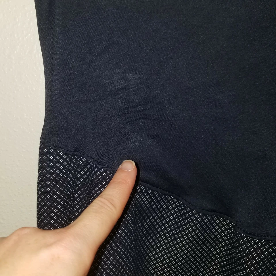 Old Navy Maternity Harper Capri Pants Navy Blue White Size 18 Regular Full Panel - Image 4 of 4