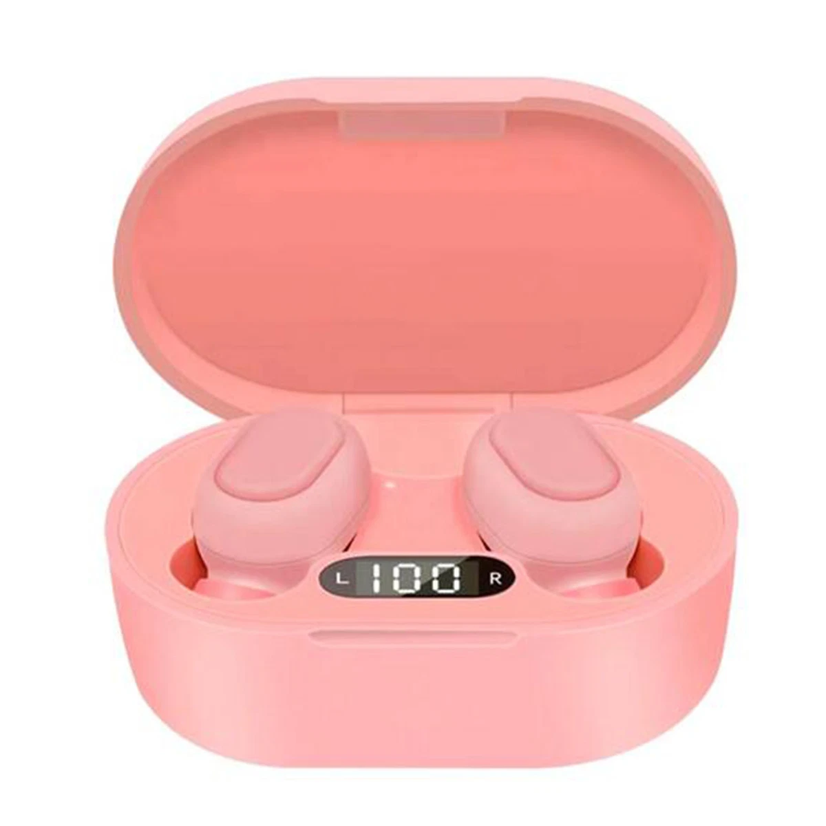 Pink wireless earbuds for iphone new arrivals