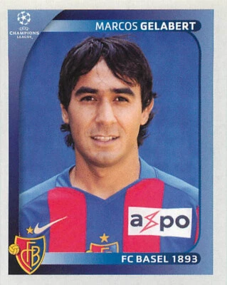 PANINI FOOTBALL 2008 UEFA CHAMPIONS LEAGUE FC BASEL 1893 MARCOS GELABERT - Photo 1/2