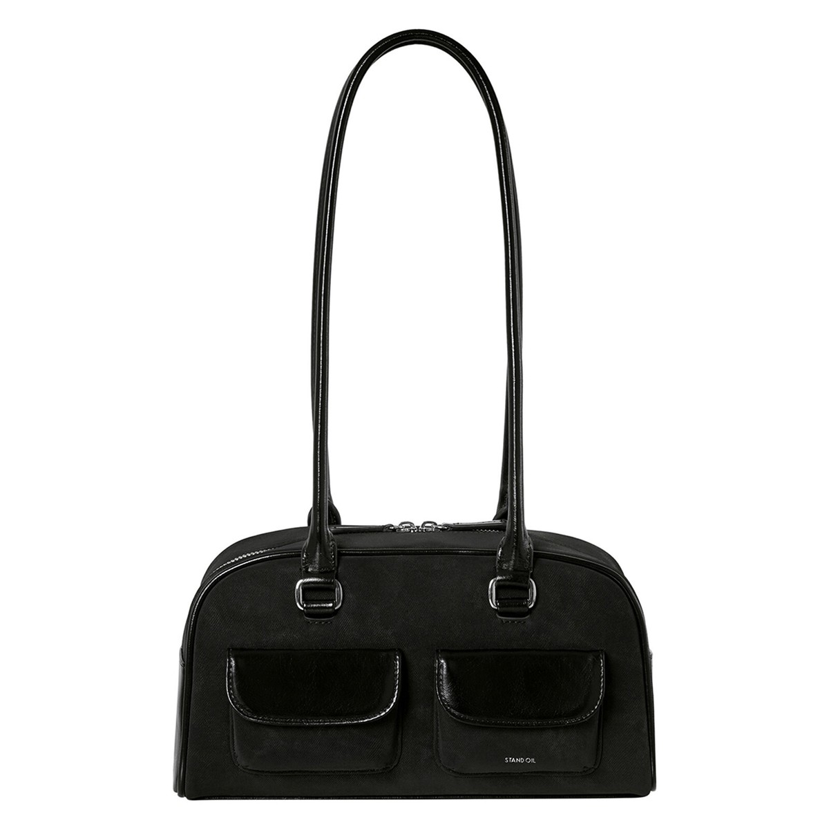 STAND OIL Chubby bag Black Combi Women's Shoulder Bag K