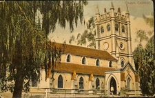 RARE POSTCARD 1900S,    CHURCH COONOOR  INDIA